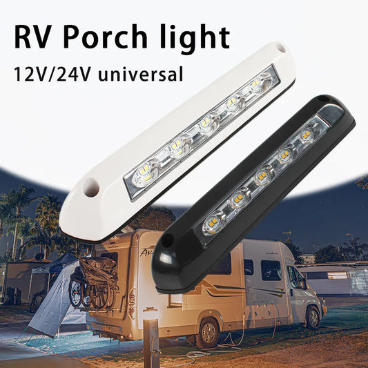 12V/24V RV LED Awning Porch Light Waterproof Motorhome